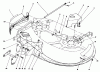 Toro R5-38SL02 - 38" Recycler Mower, 1992 (2000001-2999999) Listas de piezas de repuesto y dibujos BAFFLE & COVER ASSEMBLY