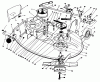 Toro R5-38SS02 - 38" Recycler Mower, 1992 (2000001-2999999) Pièces détachées CUTTING UNIT ASSEMBLY