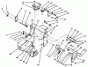 Toro 30190 - Mid-Size Proline Hydro Traction Unit, 18 hp, 1992 (20000001-29999999) Listas de piezas de repuesto y dibujos HYDRAULIC PUMP & LINKAGE ASSEMBLY