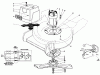 Toro 20564 - Electric Lawnmower, 1986 (6000001-6999999) Listas de piezas de repuesto y dibujos MOTOR & BLADE ASSEMBLY