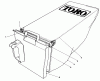 Toro 20564 - Electric Lawnmower, 1990 (0000001-0999999) Listas de piezas de repuesto y dibujos GRASS BAG ASSEMBLY NO. 12-8859