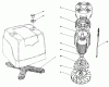 Toro 20564 - Electric Lawnmower, 1989 (9000001-9999999) Listas de piezas de repuesto y dibujos MOTOR BRIGGS & STRATTON MODEL NO 748001-0339-01