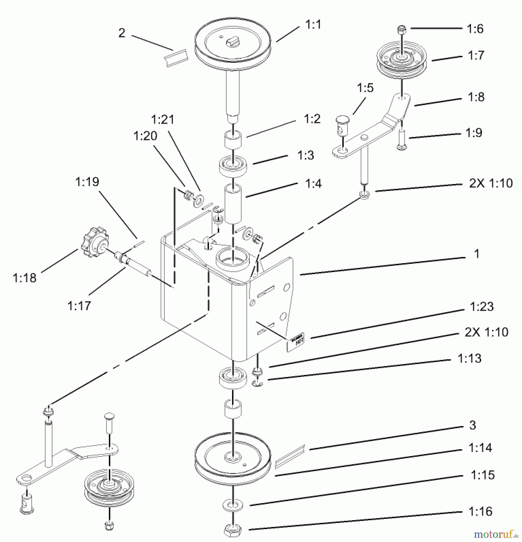 Toro Neu Accessories, Mower 106-8252 - Toro 36