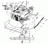 Toro 20620 - Lawnmower, 1986 (6000001-6999999) Ersatzteile ENGINE ASSEMBLY #1
