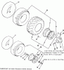 Toro 11-16K801 (C-165) - C-165 8-Speed Tractor, 1984 Listas de piezas de repuesto y dibujos WHEELS AND TIRES