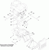 Toro 13BX60RG544 (LX425) - LX425 Lawn Tractor, 2007 (1A087H10172-1E237H10144) Ersatzteile MUFFLER ASSEMBLY