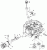 Toro 32-120EA1 (212-H)- 212-H Tractor, 1991 (1000001-1999999) Listas de piezas de repuesto y dibujos 12HP ENGINE CYLINDER BLOCK ASSEMBLY