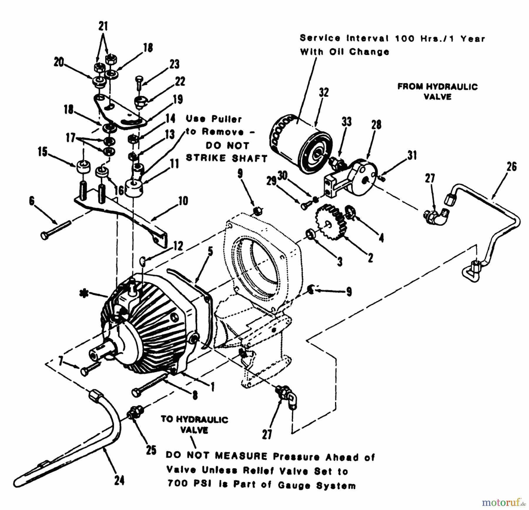  Toro Neu Mowers, Lawn & Garden Tractor Seite 1 41-20OE03 (520-H) - Toro 520-H Garden Tractor, 1992 (2000001-2999999) HYDROSTATIC TRANSMISSION