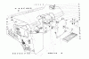 Toro 55302 (950) - 950 Suburban Lawn Tractor, 1971 (1000001-1999999) Listas de piezas de repuesto y dibujos HOOD & GRILLE ASSEMBLY