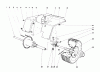 Toro 57104 - 32" Lawn Tractor, 1970 (0000001-0999999) Listas de piezas de repuesto y dibujos REAR AXLE ASSEMBLY