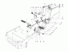 Toro 57300 (8-32) - 8-32 Front Engine Rider, 1977 (7000001-7999999) Ersatzteile BRAKE & CLUTCH PEDAL ASSEMBLY