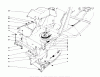 Toro 57300 (8-32) - 8-32 Front Engine Rider, 1977 (7000001-7999999) Ersatzteile CLUTCH & ACTUATOR ASSEMBLY