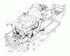 Toro 57351 - 32" Lawn Tractor, 1977 (7000001-7999999) Listas de piezas de repuesto y dibujos ENGINE ASSEMBLY