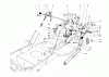 Toro 57300 (8-32) - 8-32 Front Engine Rider, 1977 (7000001-7999999) Ersatzteile SHIFT & CLUTCH ASSEMBLY