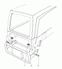 Toro 57360 (11-32) - 11-32 Lawn Tractor, 1984 (4000001-4999999) Listas de piezas de repuesto y dibujos BUMPER KIT (OPTIONAL)