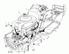 Toro 57360 (11-32) - 11-32 Lawn Tractor, 1984 (4000001-4999999) Listas de piezas de repuesto y dibujos ENGINE ASSEMBLY MODEL 57300