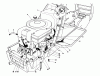 Toro 57300 (8-32) - 8-32 Front Engine Rider, 1985 (5000001-5999999) Listas de piezas de repuesto y dibujos ENGINE ASSEMBLY MODEL 57300