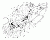 Toro 57300 (8-32) - 8-32 Front Engine Rider, 1985 (5000001-5999999) Listas de piezas de repuesto y dibujos ENGINE ASSEMBLY MODEL 57360