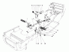 Toro 57305 - 32" Lawn Tractor, 1978 (8000001-8999999) Ersatzteile BRAKE & CLUTCH PEDAL ASSEMBLY