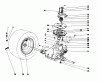 Toro 57305 - 32" Lawn Tractor, 1978 (8000001-8999999) Ersatzteile TRANSAXLE & CLUTCH ASSEMBLY