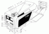 Toro 57356 (11-42) - 11-42 Lawn Tractor, 1979 (9000001-9999999) Ersatzteile HOOD ASSEMBLY