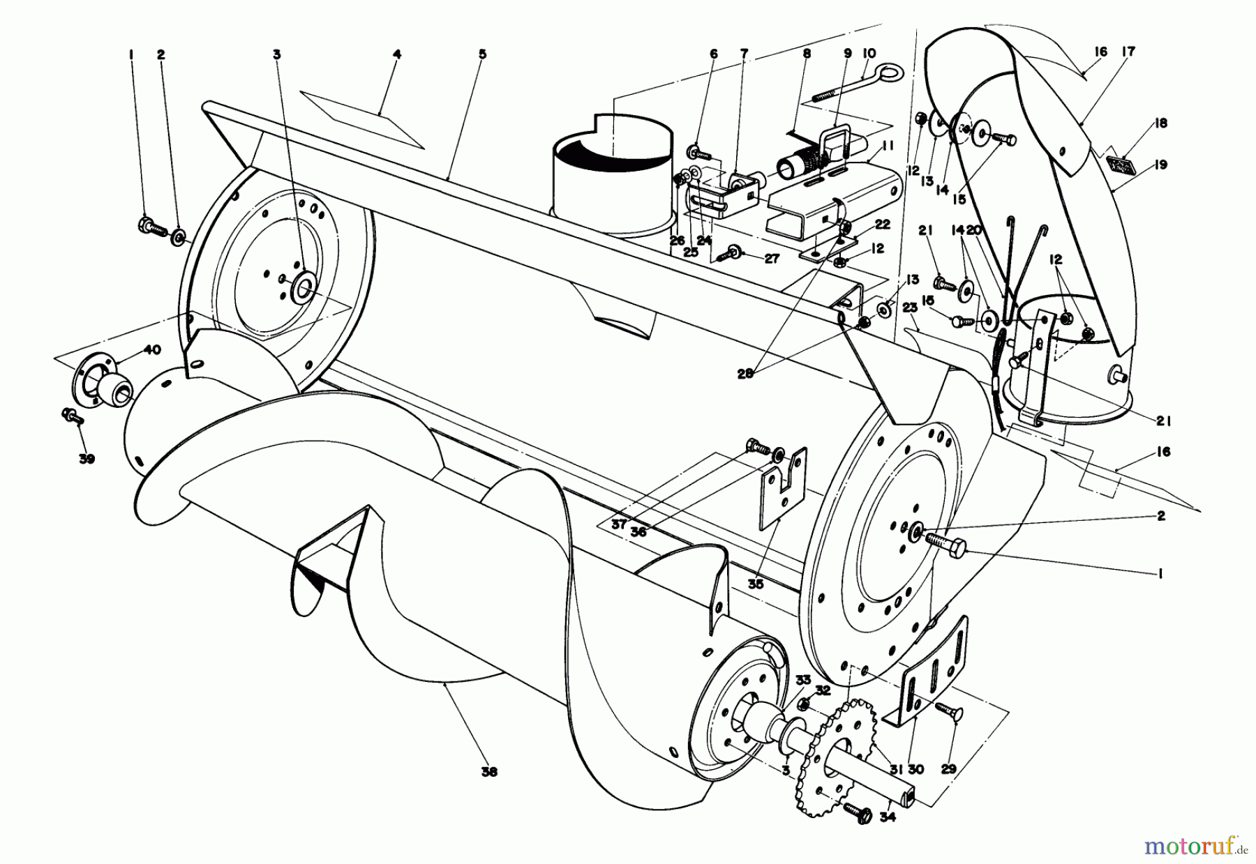  Toro Neu Mowers, Lawn & Garden Tractor Seite 1 57375 - Toro 8 hp Front Engine Rider, 1980 (0000001-0999999) 36