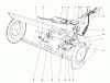 Toro 57385 - 11 hp Front Engine Rider, 1981 (1000001-1999999) Listas de piezas de repuesto y dibujos 36" SNOWTHROWER ATTACHMEHT MODEL NO. 59136