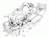Toro 57385 - 11 hp Front Engine Rider, 1981 (1000001-1999999) Listas de piezas de repuesto y dibujos ENGINE ASSEMBLY
