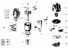 Toro 61-20RG01 (D-250) - D-250 10-Speed Tractor, 1977 Ersatzteile IGNITION DISTRIBUTOR (R-284)