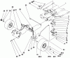 Toro 71192 (15-44HXL) - 15-44HXL Lawn Tractor, 1996 (6900001-6999999) Listas de piezas de repuesto y dibujos FRONT AXLE ASSEMBLY