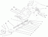 Toro 71220 (14-38XL) - 14-38XL Lawn Tractor, 1999 (9900001-9999999) Listas de piezas de repuesto y dibujos FRAME & BODY ASSEMBLY