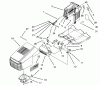 Toro 71200 (12-32XL) - 12-32XL Lawn Tractor, 1995 (5900001-5910000) Ersatzteile HOOD ASSEMBLY