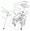 Toro 71200 (12-32XL) - 12-32XL Lawn Tractor, 1995 (5900001-5910000) Ersatzteile STEERING ASSEMBLY