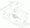 Toro 71208 (13-38XL) - 13-38XL Lawn Tractor, 1997 (7900001-7999999) Listas de piezas de repuesto y dibujos TRANSAXLE ASSEMBLY