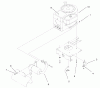 Toro 71209 (13-32XLE) - 13-32XLE Lawn Tractor, 2001 (210000001-210999999) Ersatzteile ENGINE SYSTEM COMPONENTS ASSEMBLY
