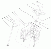 Toro 71209 (13-32XLE) - 13-32XLE Lawn Tractor, 2002 (220010001-220999999) Ersatzteile FIXED STEERING ASSEMBLY