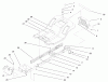 Toro 71215 (14-38HXL) - 14-38HXL Lawn Tractor, 1998 (8900001-8999999) Ersatzteile FRAME ASSEMBLY