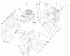 Toro 71226 (16-38XLE) - 16-38XLE Lawn Tractor, 2000 (200000001-200999999) Ersatzteile ENGINE SYSTEMS COMPONENTS ASSEMBLY