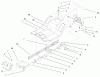 Toro 71226 (16-38XLE) - 16-38XLE Lawn Tractor, 2000 (200000001-200999999) Listas de piezas de repuesto y dibujos FRAME & BODY ASSEMBLY