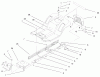 Toro 71226 (16-38XLE) - 16-38XLE Lawn Tractor, 2000 (200000001-200999999) Ersatzteile FRAME & BODY ASSEMBLY