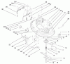 Toro 71226 (16-38XLE) - 16-38XLE Lawn Tractor, 2000 (200000001-200999999) Listas de piezas de repuesto y dibujos HEIGHT OF CUT COMPONENTS ASSEMBLY #1