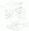 Toro 79161 - 44" Vac-Bagger, TimeCutter Z Riding Mowers, 2002 (220000001-220999999) Ersatzteile 44 INCH DECK COMPONENT ASSEMBLY