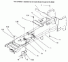 Toro 72045 (265-6) - 265-6 Yard Tractor, 1996 (6900001-6999999) Listas de piezas de repuesto y dibujos FRAME