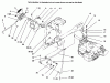 Toro 72045 (265-6) - 265-6 Yard Tractor, 1996 (6900001-6999999) Listas de piezas de repuesto y dibujos GEAR SHIFT LINKAGE
