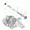 Toro 72046 (265-H) - 265-H Lawn and Garden Tractor, 1998 (8900400-8999999) Listas de piezas de repuesto y dibujos AXLE SHAFT