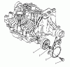 Toro 72046 (265-H) - 265-H Lawn and Garden Tractor, 1998 (8900400-8999999) Listas de piezas de repuesto y dibujos BRAKE