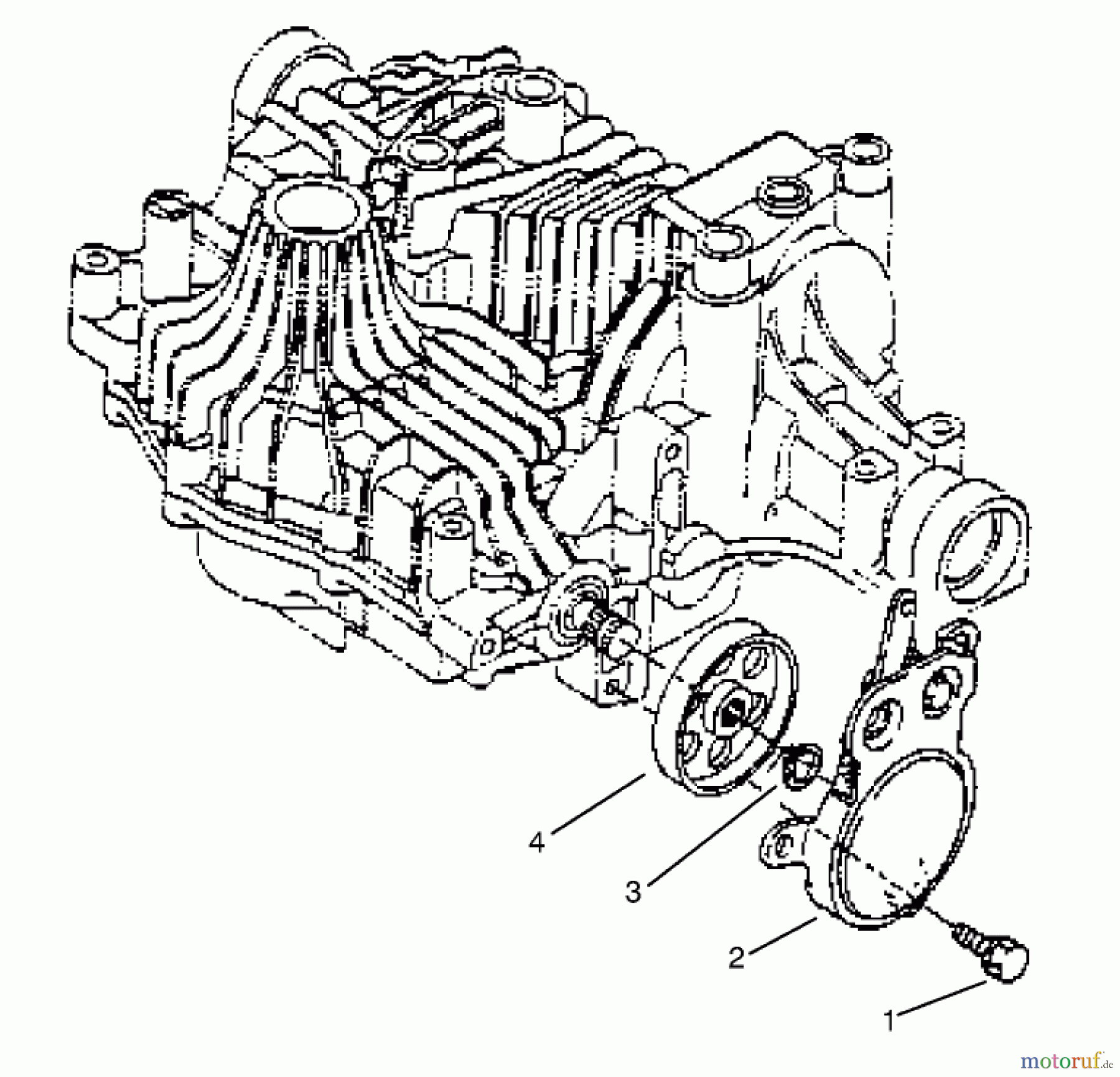  Toro Neu Mowers, Lawn & Garden Tractor Seite 1 72046 (265-H) - Toro 265-H Lawn and Garden Tractor, 1998 (8900400-8999999) BRAKE