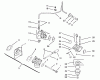 Toro 72046 (265-H) - 265-H Lawn and Garden Tractor, 1998 (8900400-8999999) Listas de piezas de repuesto y dibujos FUEL SYSTEM