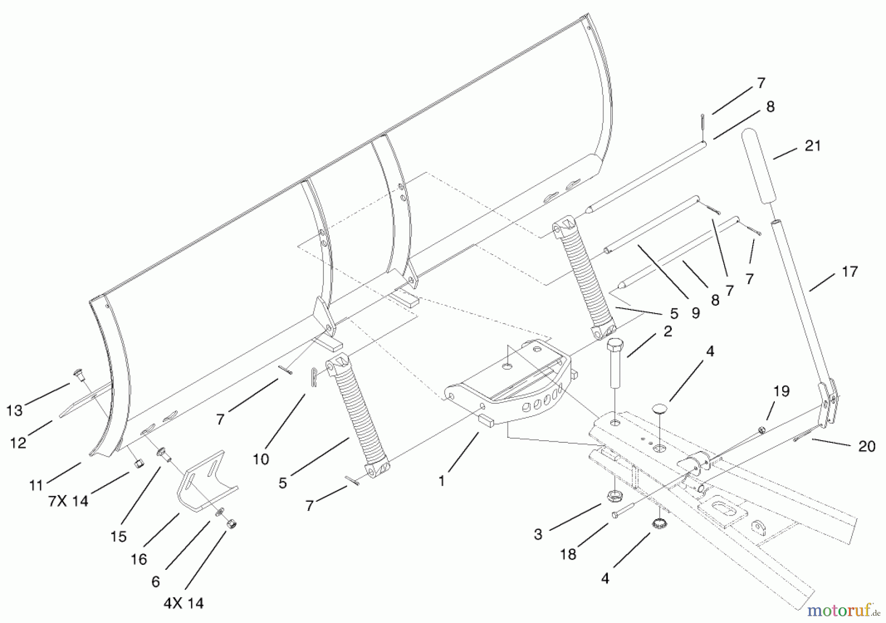 Toro Neu Accessories, Mower 79165 - Toro 56