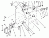 Toro 72060 (244-5) - 244-5 Yard Tractor, 1993 (3900001-3999999) Listas de piezas de repuesto y dibujos DASH ASSEMBLY